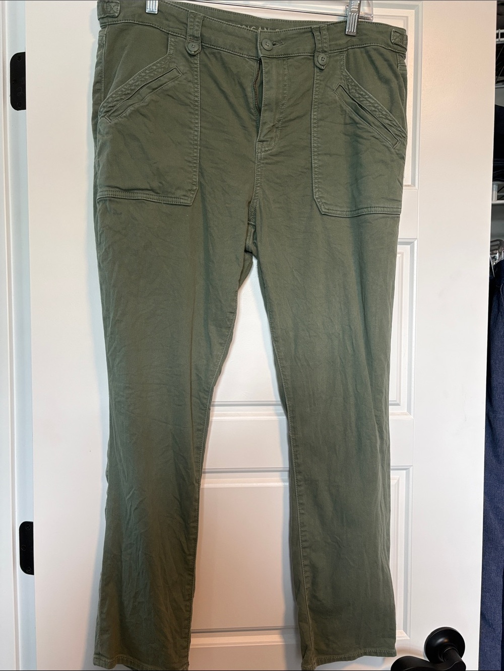 American Eagle Outfitters Olive Straight Leg Pants